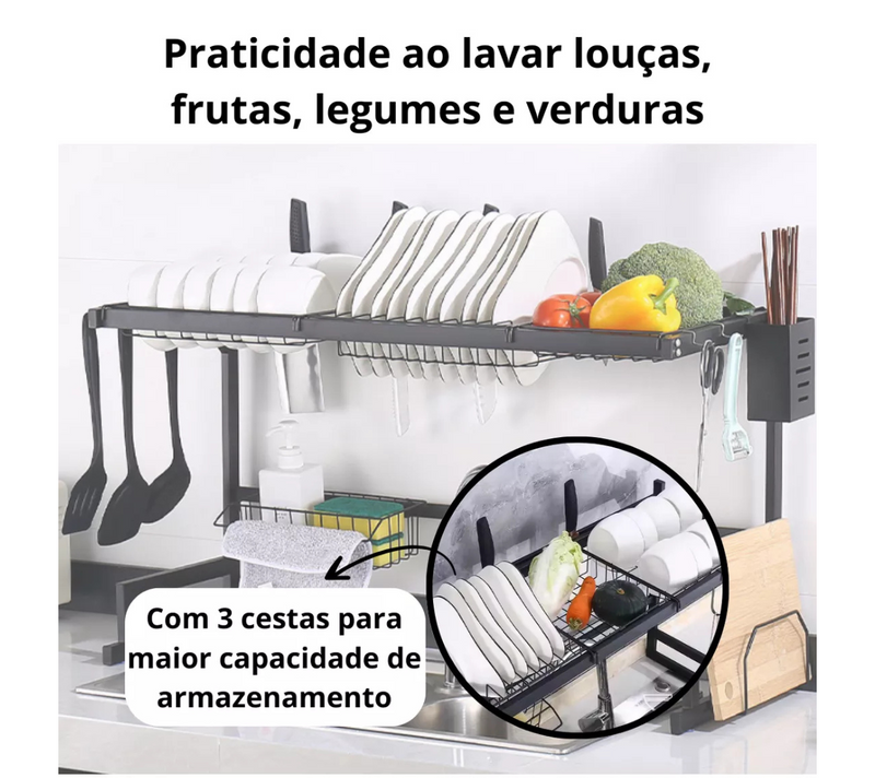 Escorredor & Organizador + BRINDE