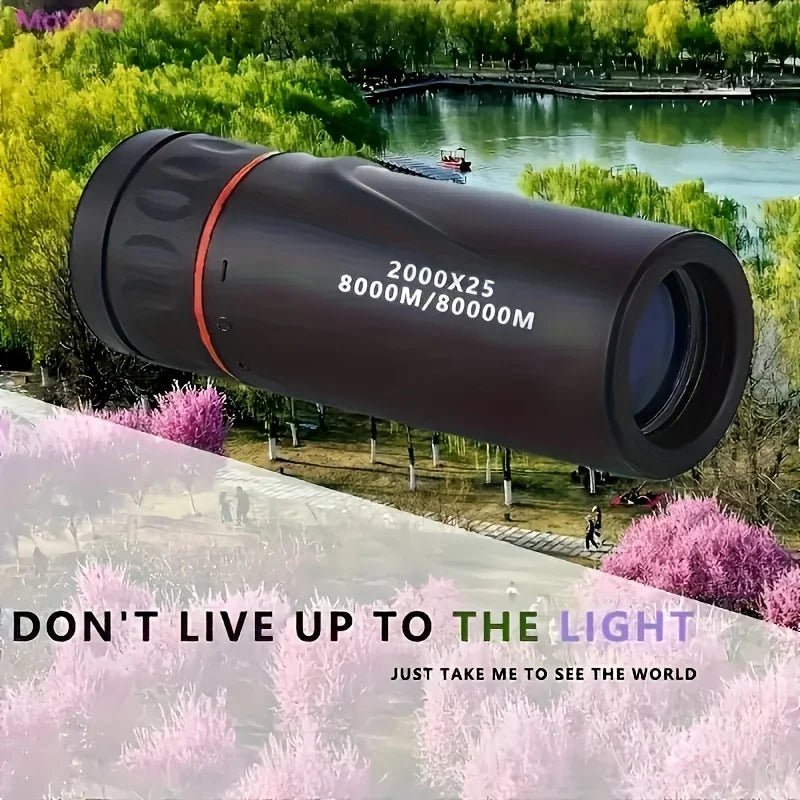 Telescópio monocular HD 2000X25