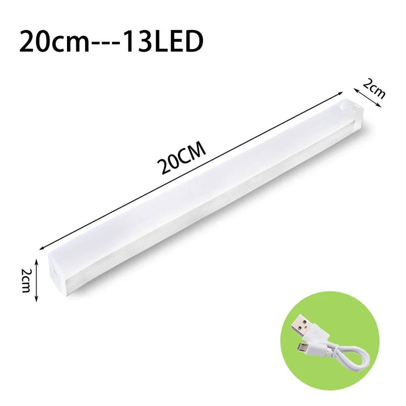 Luz LED com sensor de movimento, luz noturna LED sem fio
