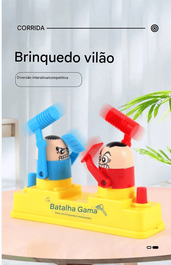 Mini máquina de jogo de luta de dedo para crianças